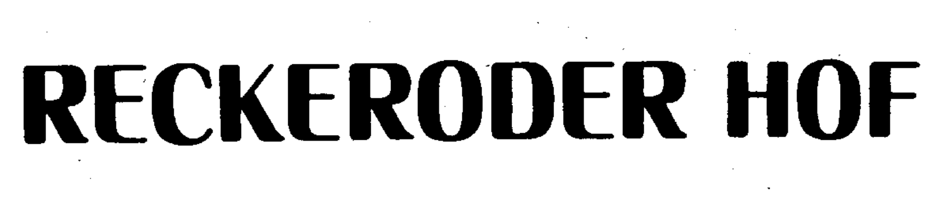 Reckeroder Hof